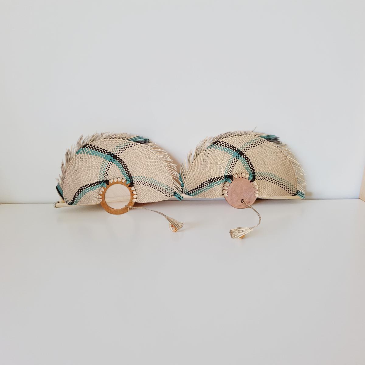 "Kunang - Kunang" Kipas Anyaman