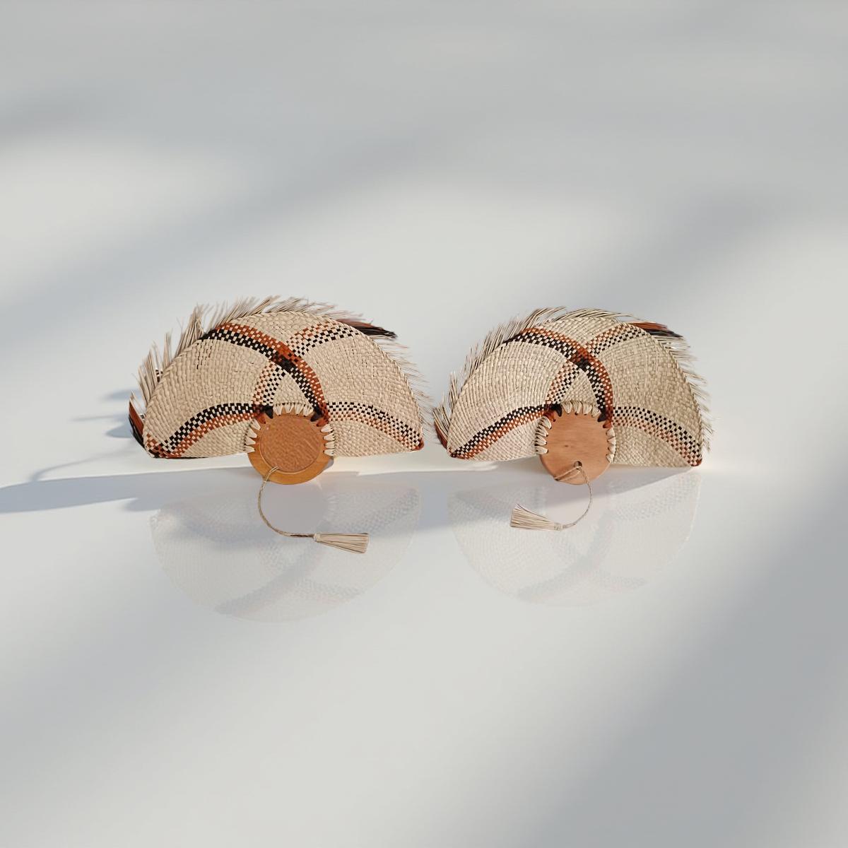 "Kunang - Kunang" Kipas Anyaman