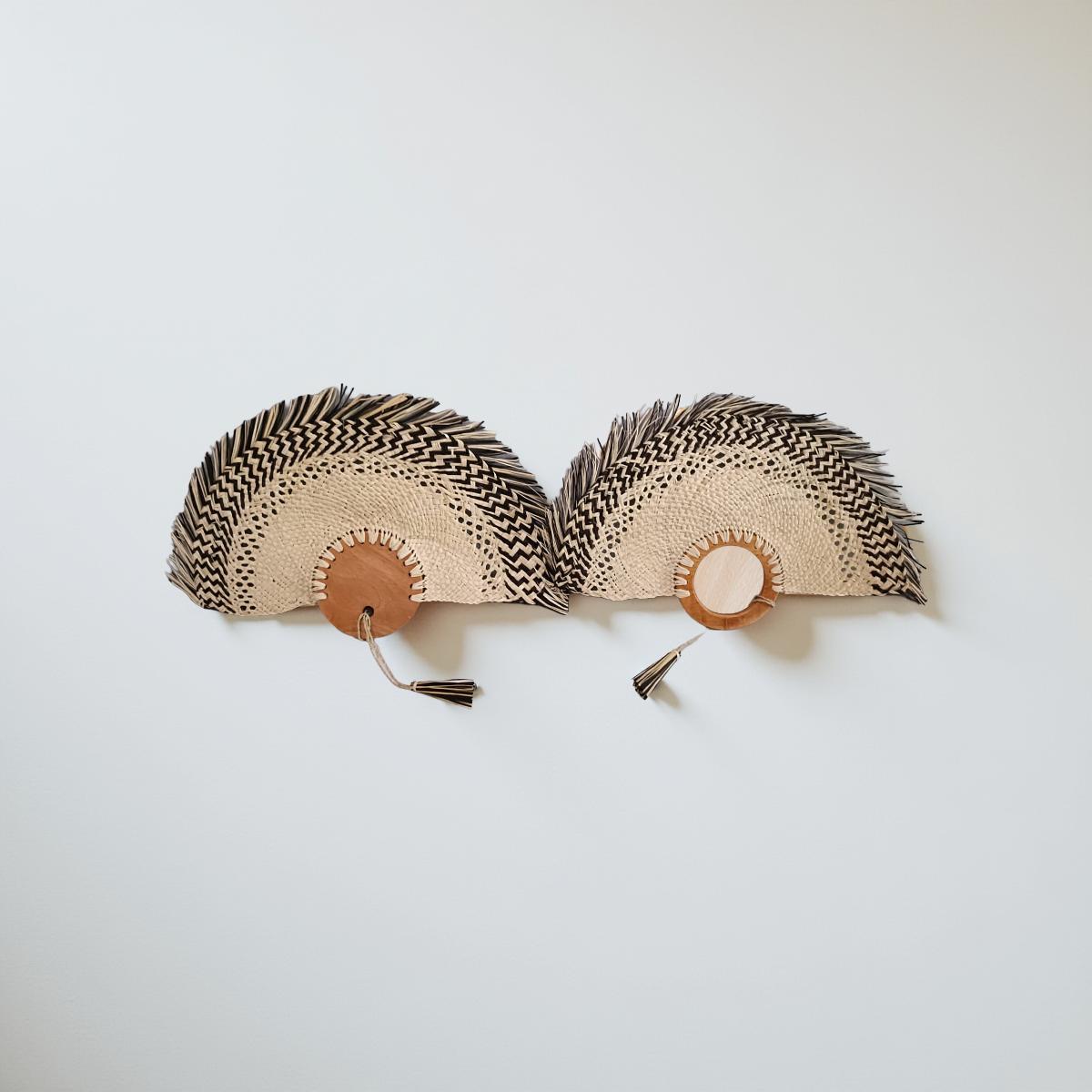 "Kunang - Kunang" Kipas Anyaman