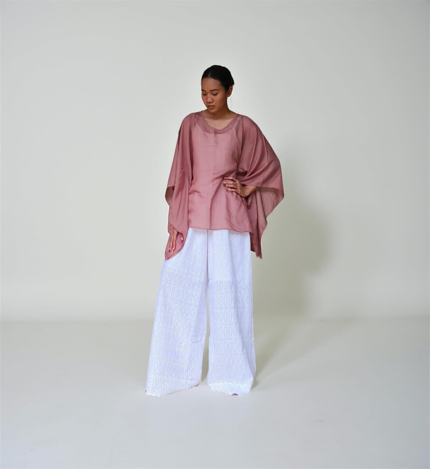 "Flamboyan" Blouse Soft Pink