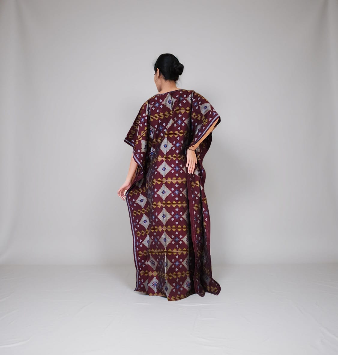 "Kenanga" Khaftan Tenun Endek